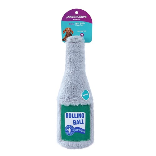 FURRY BEER BOTTLE PLUSH