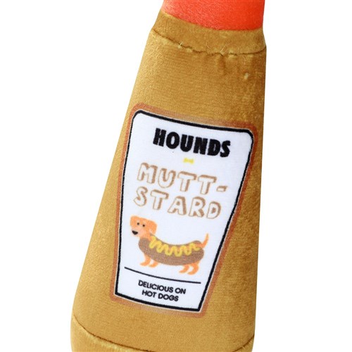 PLUSH MUSTARD BOTTLE