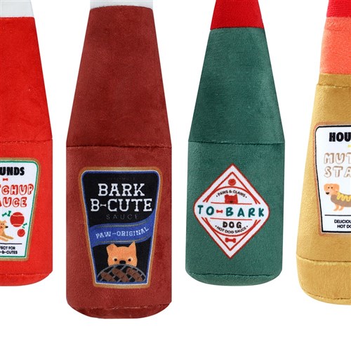 PLUSH MUSTARD BOTTLE