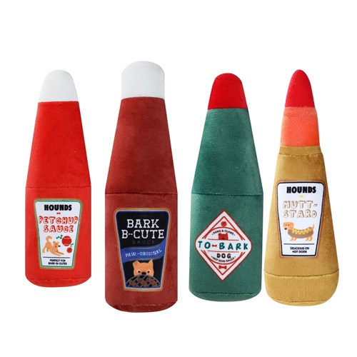 PLUSH BBQ SAUCE BOTTLE