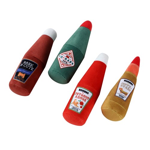 PLUSH BBQ SAUCE BOTTLE