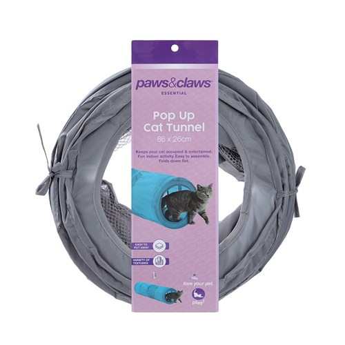 COLLAPSIBLE CAT TUNNEL