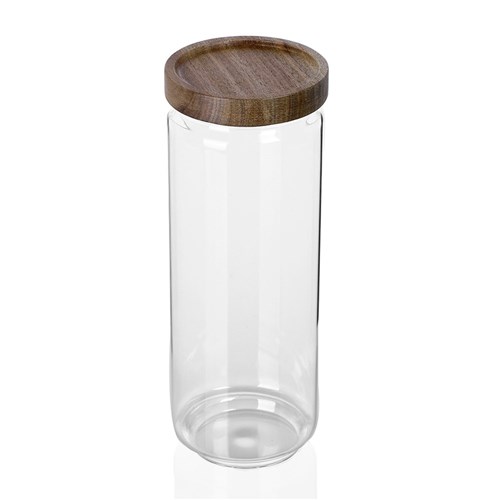 WOODEND GLASS CANISTER 1.4L