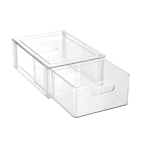 CRYSTAL STORAGE DRAWER WITH