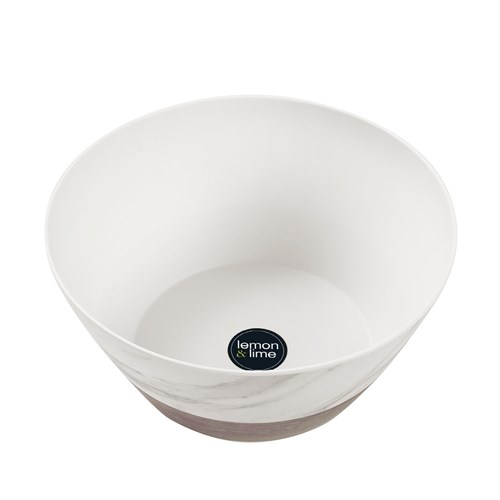 MATTE MELAMINE SALAD BOWL 25CM