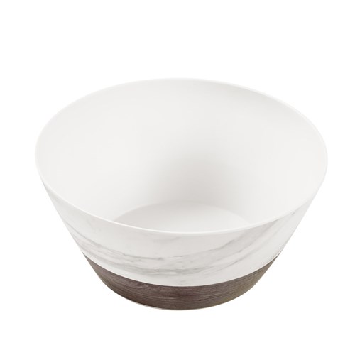 MATTE MELAMINE SALAD BOWL 25CM